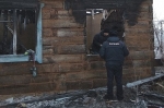 В Новый год  в Березниковском городском округе сгорел дом