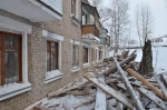 Фонд капремонта приступил к обследованию обрушившейся крыши жилого дома в Березниках