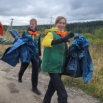 Березниковские волонтеры собрали на Тропе здоровья 220 мешков мусора 