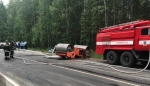 Водитель грузовика, уронившего на трассе Соликамск-Красновишерск дорожный каток на легковушку, предстанет перед судом