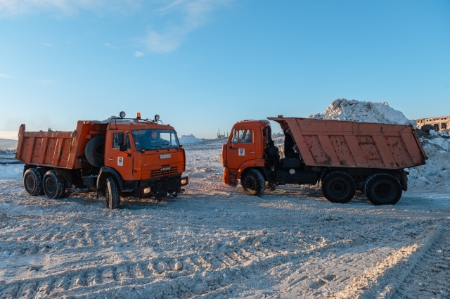 Березниковские УК могут несколько дней бесплатно вывозить снег на полигон ТБО
