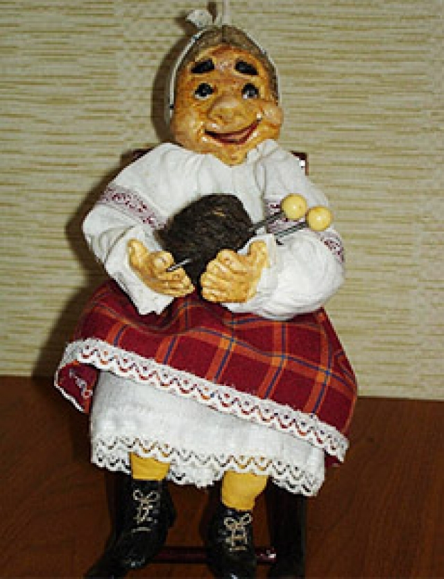 Кукла из чулка своими руками пошагово